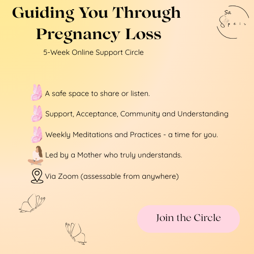 Guiding You Through Pregnancy Loss Online Support - Zoom